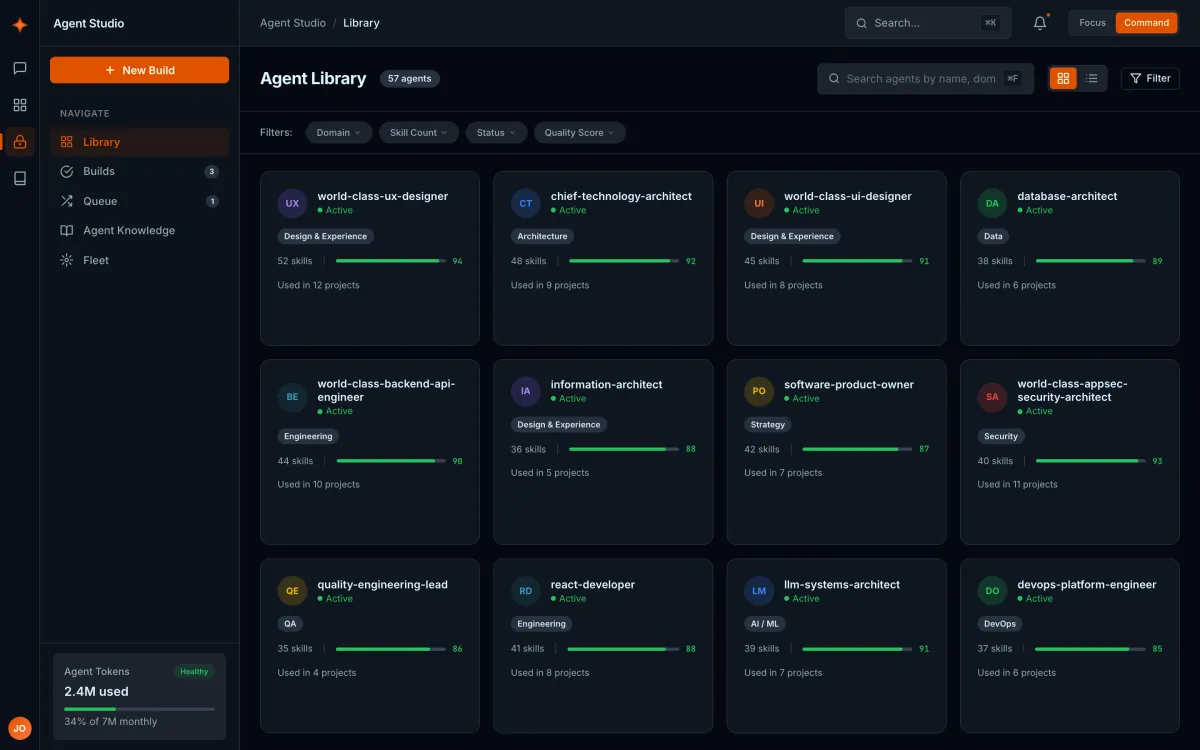 Tarva Convergence: agent library