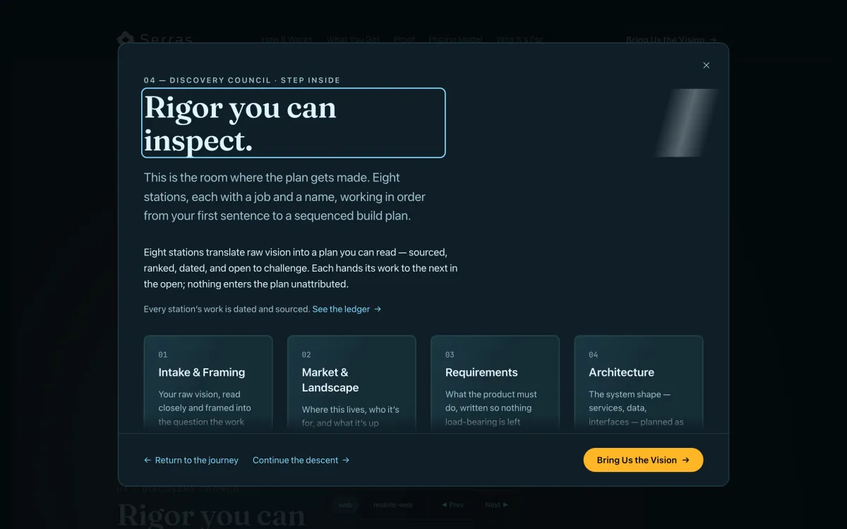 Discovery Council: site explore council